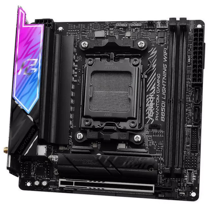 Montaje Placa Base ASRock B850I Lightning WIFI Valdebebas Valdebebas Gaming - Montaje Placa Base ASRock B850I Lightning WIFI Valdebebas