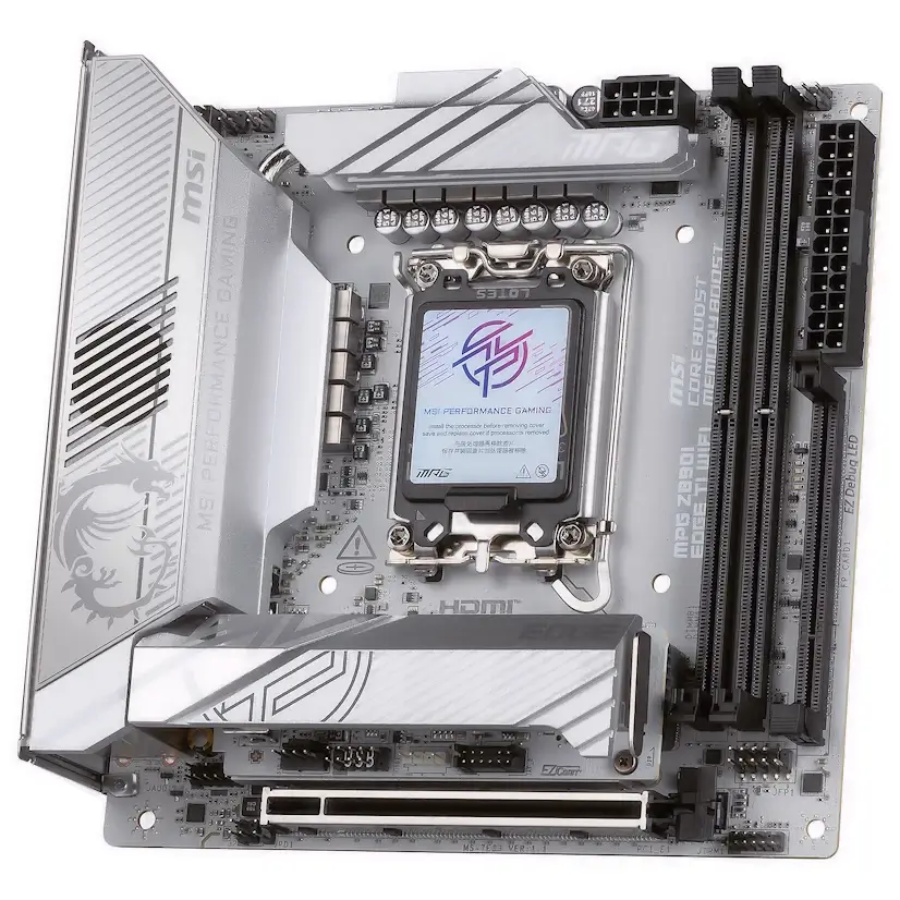 Montaje Placa Base MSI MPG Z890I EDGE TI WIFI Gaming PC Valdebebas Montaje Placa Base MSI MPG Z890I EDGE TI WIFI Gaming PC Valdebebas